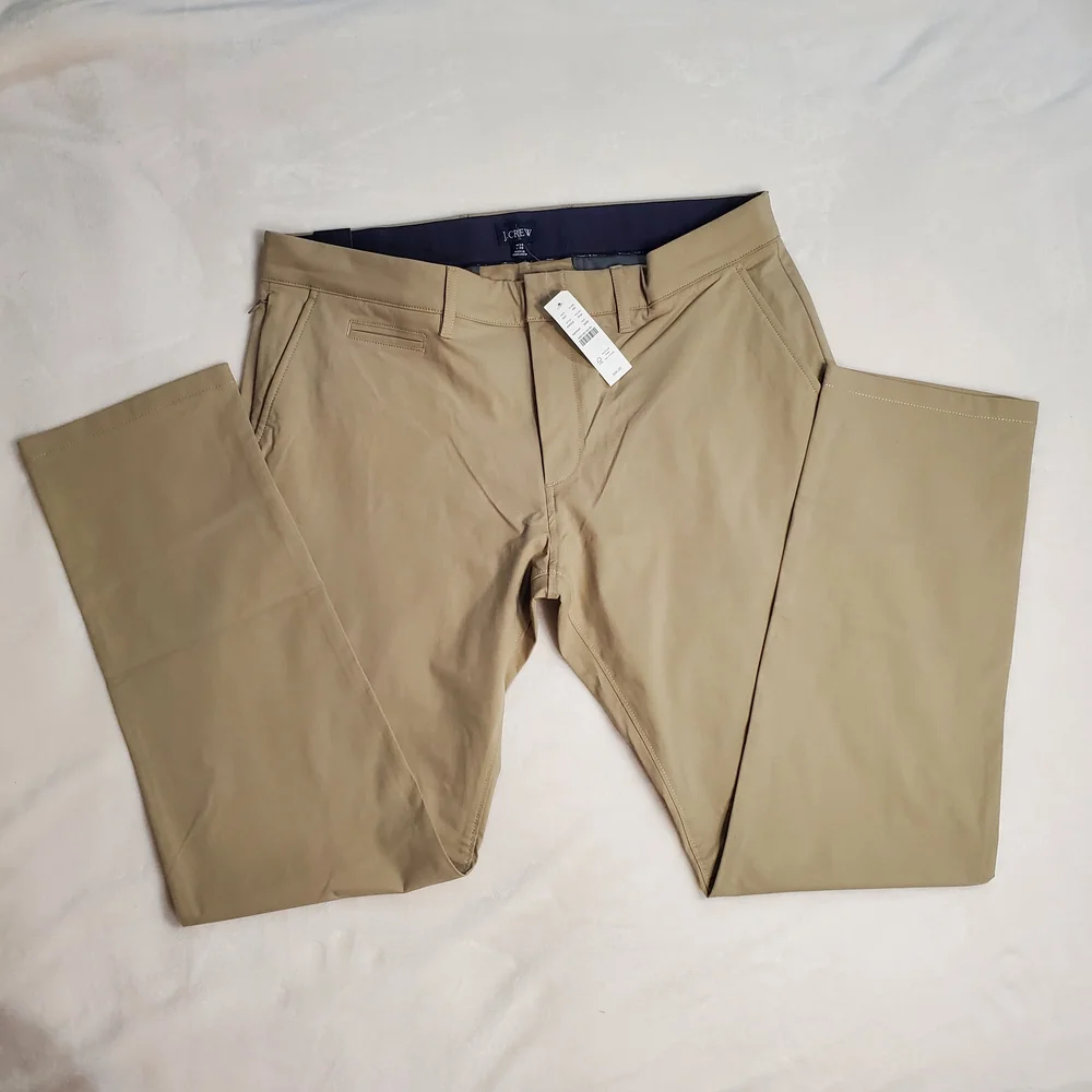 J.‎ Crew Tan Chinos Classic Straight-Leg Pants